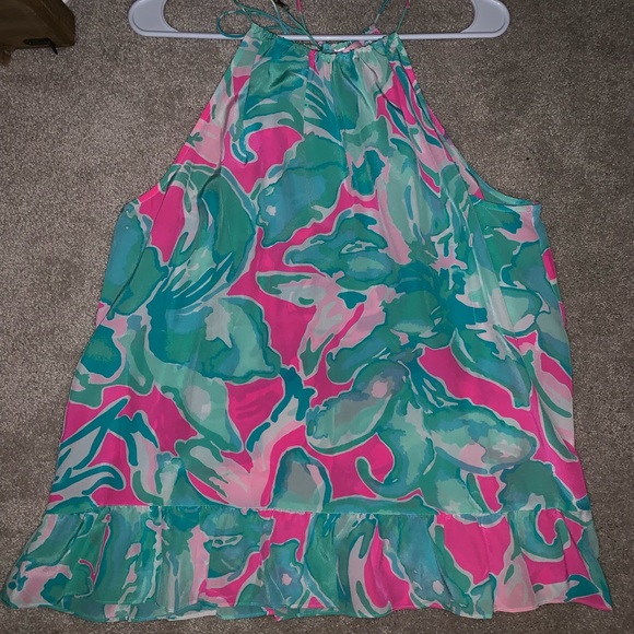 Lilly Pulitzer Tops - Silk Lilly Pulitzer Tank